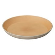 ラウンドプレート earth color 抗菌 ラウンドプレート Lサイズ グレー 日本製 レンジ・食洗機対応 食器 皿