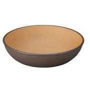ラウンドプレート earth color 抗菌 ラウンドプレート Sサイズ ダークブラウン 日本製 レンジ・食洗機対応 食器 皿