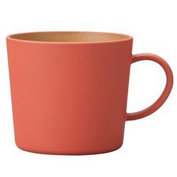 マグカップ 400ml earth color 抗菌 マグ レッド 日本製 レンジ・食洗機対応 食器