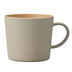マグカップ 400ml earth color 抗菌 マグ グレー 日本製 レンジ・食洗機対応 食器