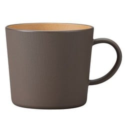 マグカップ 400ml earth color 抗菌 マグ ダークブラウン 日本製 レンジ・食洗機対応 食器
