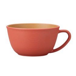 スープカップ 420ml earth color 抗菌 スープカップ レッド 日本製 レンジ・食洗機対応 食器
