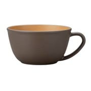 スープカップ 420ml earth color 抗菌 スープカップ ダークブラウン 日本製 レンジ・食洗機対応 食器