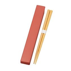 箸・箸入れ earth color 抗菌 箸&箸箱セット レッド 日本製 食洗機対応（箸のみ）