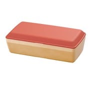 earth color 抗菌 長角弁当箱 レッド 日本製 レンジ・食洗機対応 [弁当箱 700ml]