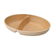 オーバルプレート earth color 抗菌 オーバルプレート アイボリー(ホワイト) 日本製 レンジ・食洗機対応 食器 皿