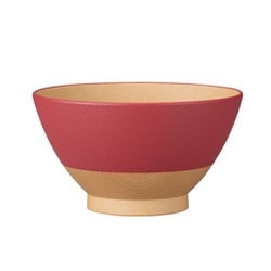 飯碗 350ml やさしい彩り 抗菌 飯椀 あかね色 日本製 レンジ・食洗機対応 食器