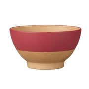 子供用 飯椀 250ml やさしい彩り 抗菌 キッズ飯椀 子ども用食器 あかね色 日本製 レンジ・食洗機対応