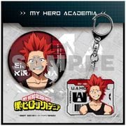 僕のヒーローアカデミア 缶バッジ＆アクリルキーホルダーセット 迷彩シリーズ 切島鋭児郎 [キャラクターグッズ]
