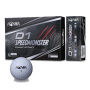 D1 SPEEDMONSTER 0001 WH 12P [ゴルフボール]