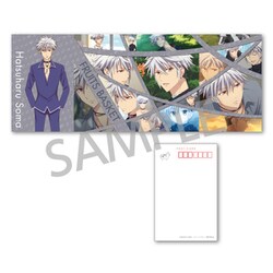 フルーツバスケット 4連ジャバラポストカード 草摩潑春 [キャラクターグッズ]