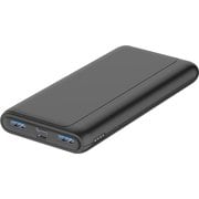PD20W/QC3.0対応10000mAhモバイルバッテリー ブラック HD-PD20W10000BTBK