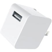 USB AC充電器 1A USB-A×1 収納式スイングプラグ採用 ホワイト ML-ACUS1P1A5WH