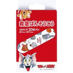 QQB1 トム＆ジェリー QQB1 救急バンソウコウM20枚