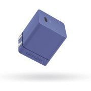 USB急速充電器 20W USB PD(パワーデリバリー)対応 USB-C×1 折り畳み式プラグ採用 ネイビーブルー D0037NB