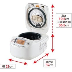 ヨドバシ.com - 象印 ZOJIRUSHI NP-RN05-WA [小容量圧力IH炊飯器 3合