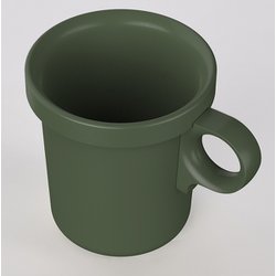 O-EFM-KHKH [ほうろうフックマグ 360ml カップ：カーキ/取っ手：カーキ]