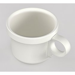 O-EFMS-WHWH [ほうろうフックマグ 240ml カップ：ホワイト/取っ手：ホワイト]