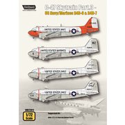 C-47 スカイトレイン パート 3 アメリカ海軍/アメリカ海兵隊 R4D-6＆R4D-7 （1/72 エアフィックス用） [1/72 エアクラフト用デカール]