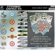 F-86 スタンニング セイバーズ DX [1/48 エアクラフト用デカール]