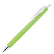 ジェルボールペン SARASA NANO(サラサナノ) 0.3mm ノック式 極細 うるふわクッション搭載 インク色:ライトグリーン 本体色:ライトグリーン JJH72-LG