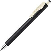 ジェルボールペン SARASA NANO(サラサナノ) 0.3mm ノック式 極細 うるふわクッション搭載 インク色:セピアブラック 本体色:セピアブラック JJH72-VSB