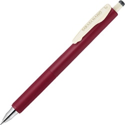 ジェルボールペン SARASA NANO（サラサナノ） 0.3mm ノック式 極細 うるふわクッション搭載 インク色：カシスブラック 本体色：カシスブラック JJH72-VCB