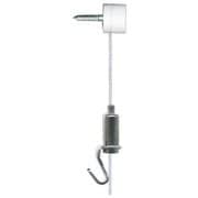 1828-W [直付ワイヤー自在径1.2mm1.0m壁面用 ホワイト]