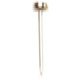 鉄並Xフック用針径1.6×31mm ニッケルメッキ 4029-C