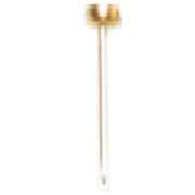 鉄並Xフック用針径1.6×31mm 金メッキ 4029-D