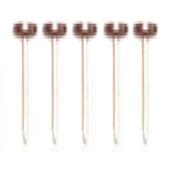 鉄並Xフック用針径1.6×31mm スライドケース入り 茶 F-0151