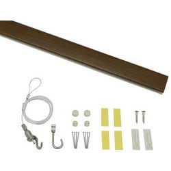 レールサンカラーズ Cセット 木目調 ブラウン30cm RC30C-2