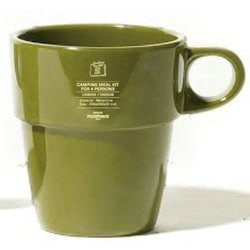 FOOD FORCE CAMPING MEAL PLATES マグ メラミン UNB005-170600383 KHAKI [アウトドア マグカップ]