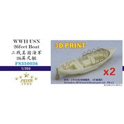 FSM350036 1/350 ディティールアップパーツ WW.II アメリカ海軍 26フィートボート 2セット [プラモデル用パーツ]