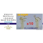 FSM350039 1/350 ディティールアップパーツ WW.II アメリカ海軍 Mk.51ディレクター 10セット [プラモデル用パーツ]