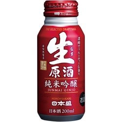 生原酒ボトル缶 純米吟醸 16度 200ml [日本酒]
