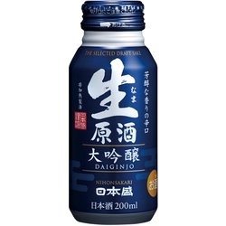生原酒ボトル缶 大吟醸 18度 200ml [日本酒]