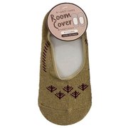 婦人 アンゴラタッチフットルームソックス/大人用（すべり止め付） ベージュ RS714371
