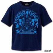 メガドライブ 30周年 MEGA DRIVE 30th Tシャツ XLサイズ インディゴデニム [キャラクターグッズ]