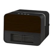 大風量セラミックヒーター 出力2段階＋送風機能付き ブラック YA-SW1280C（K）
