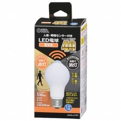 ヨドバシ.com - オーム電機 OHM LDA5L-G R51 [LED電球 E26 40形相当 人