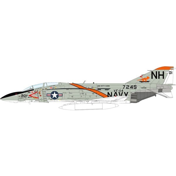 ホビーマスター HA19034 1/72 F-4J ファントム2 Mig-21キラー [ダイ