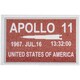 デコサインステッカー スモール APOLLO11 DE051178