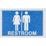 デコサインステッカー スモール RESTROOM DE051246