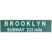 デコサインステッカー ワイド BROOKLYN DE051277