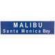 デコサインステッカー ワイド MALIBU DE051307