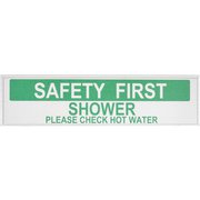 デコサインステッカー ワイド SAFTY FIRST DE051345