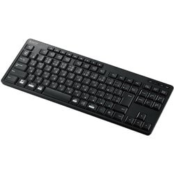 ワイヤレスキーボード USB接続 静音 TK-FDM115SKTBK