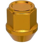 キックス レデューラ レーシングホイールナット (コンパクトタイプ ロック&ナット セット 16個入) M12XP1.5 YellowGOLD KIL16O
