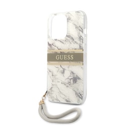 GUHCP13LKMABGR [GUESS公式ライセンス 背面ケース ストラップ付 iPhone 13 Pro 用]